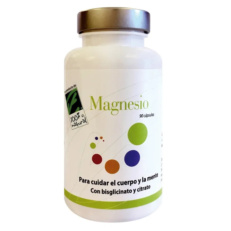 100%natura Magnesio 180 Capsule - Integratore Naturale