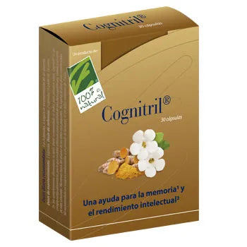 100% Natura Cognitril 30 Capsule - Integratore Cognitivo