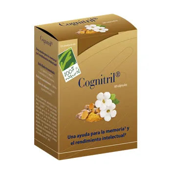 100%natura Cognitril 60 Capsule - Integratore Concentrazione