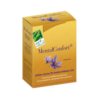 100%natura Mentalconfort 60 Vcap - Integratore Benessere Mentale