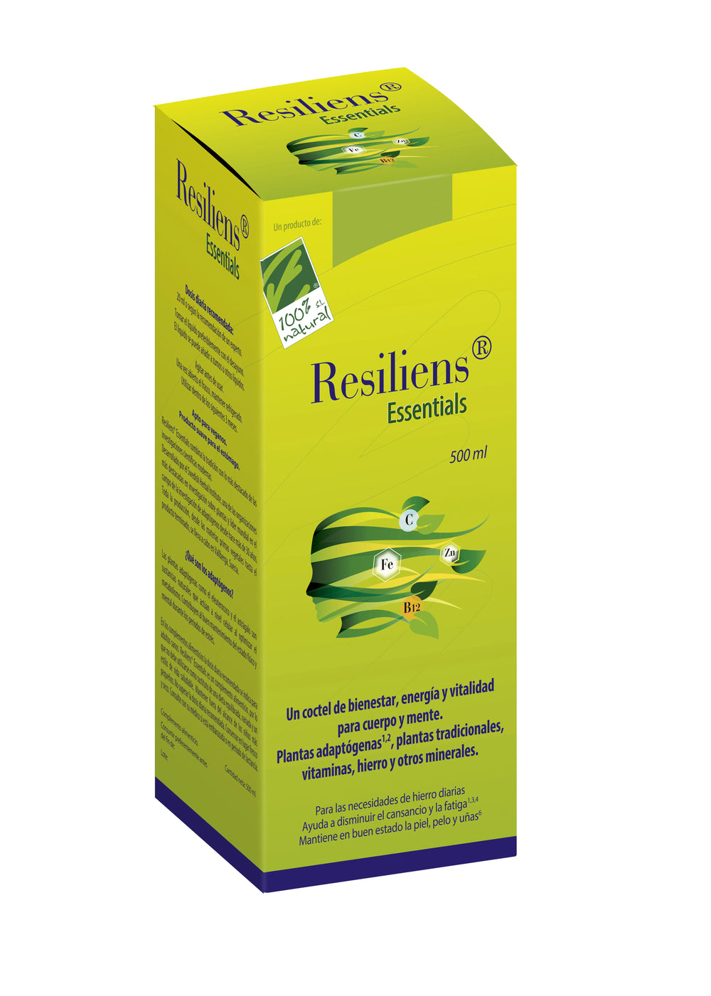 100%natura Resiliens Essentials 500 ml