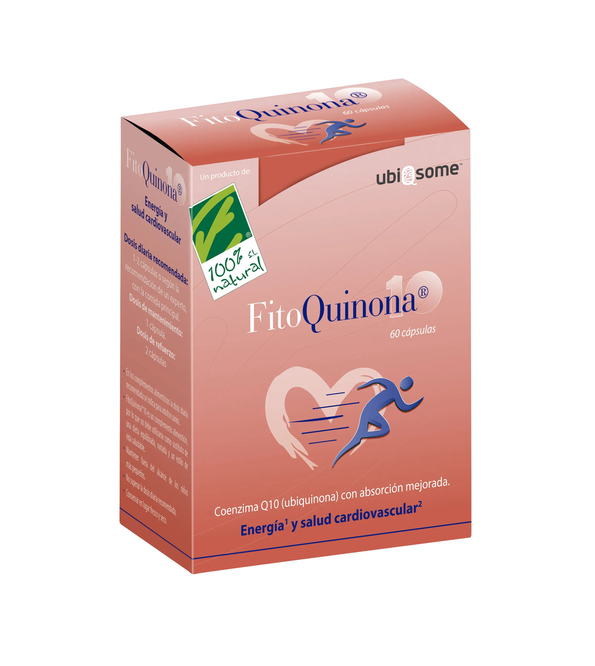 100%natura Fitoquinona 10 60 Capsule - Antiossidante Naturale