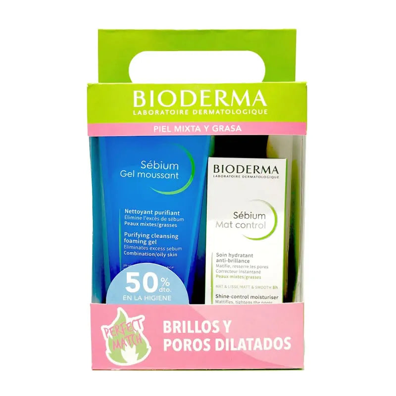 Bioderma Sebium Pack Viso Pelle Grassa Porosità Dilatati