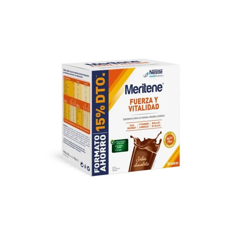 Meritene Forza E Vitalità Gusto Cioccolato 30 Bustine