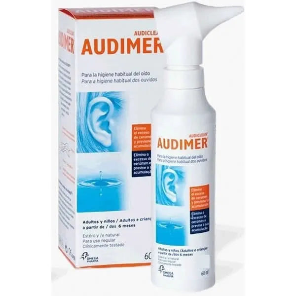 Audimer Clean Ears Soluzione Detergente Orecchi 60 ml