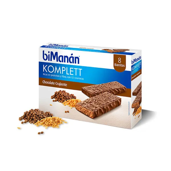 Bimanán Barrette Sostitutive Cioccolato Komplett 8 Unità