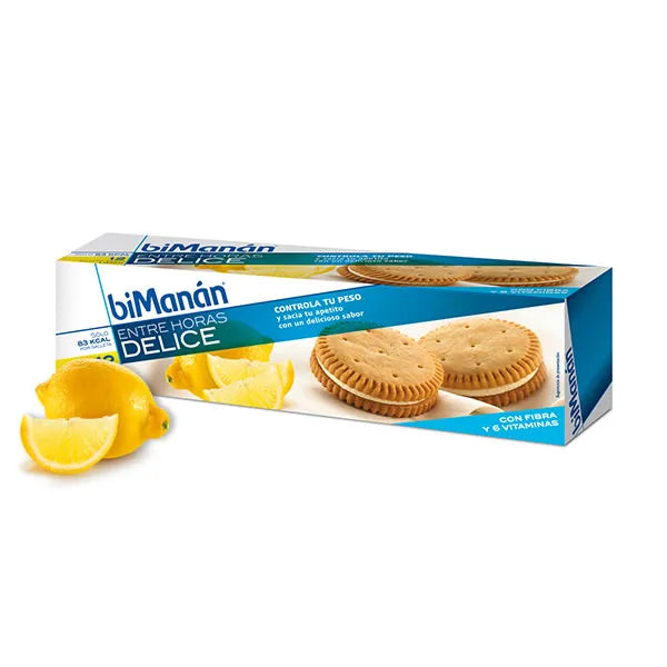 Bimanán Biscotti al Gusto di Limone - Integratore Dimagrante