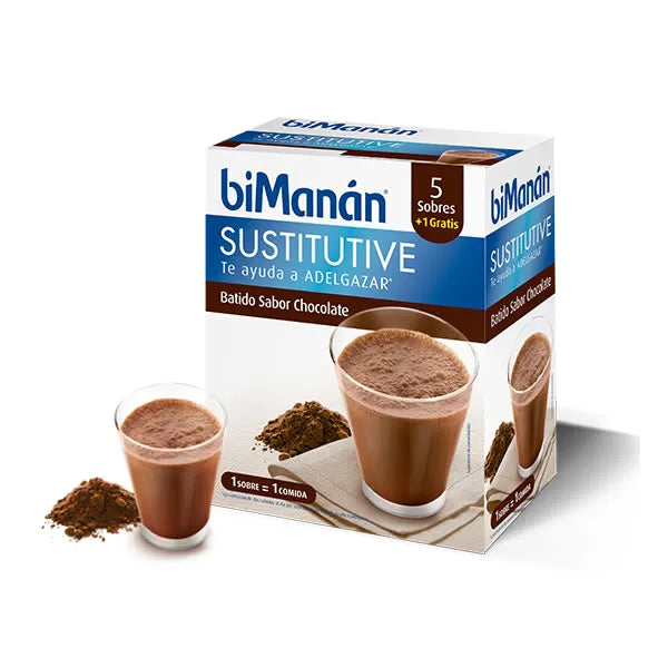 Bimanán Frullato Sostitutivo di Cioccolato 5 Unità
