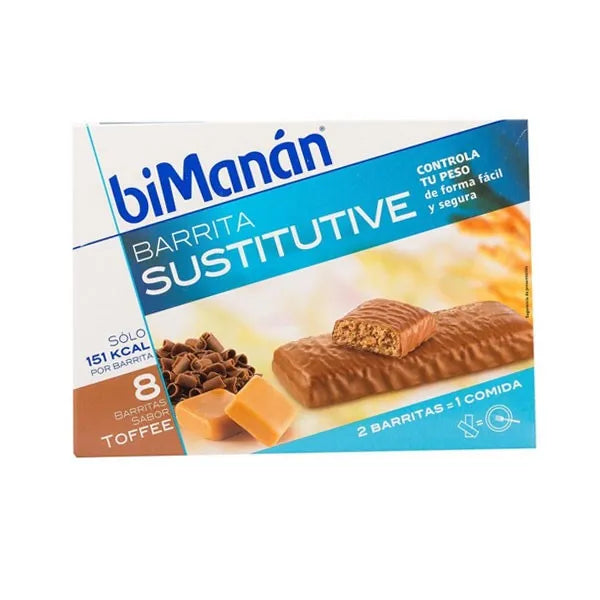 Bimanán Barrita Sustitutiva Toffee - Integratore Dimagrante