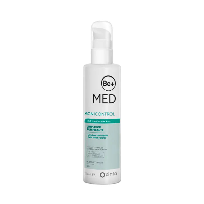 Be+ Med Acnicontrol Gel Detergente 200 ml | Pelle Impura