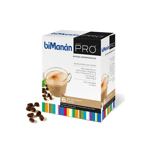 Bimanan Pro Coffee Shake 6 Unità - Integratore Dimagrante