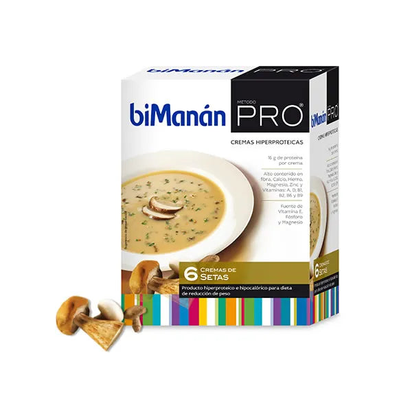 Bimanán Pro Crema di Funghi 6 Unità - Integratore Dimagrante
