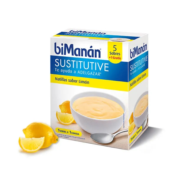 Bimanán Crema Sostitutiva Limone 5 Unità - Integratore