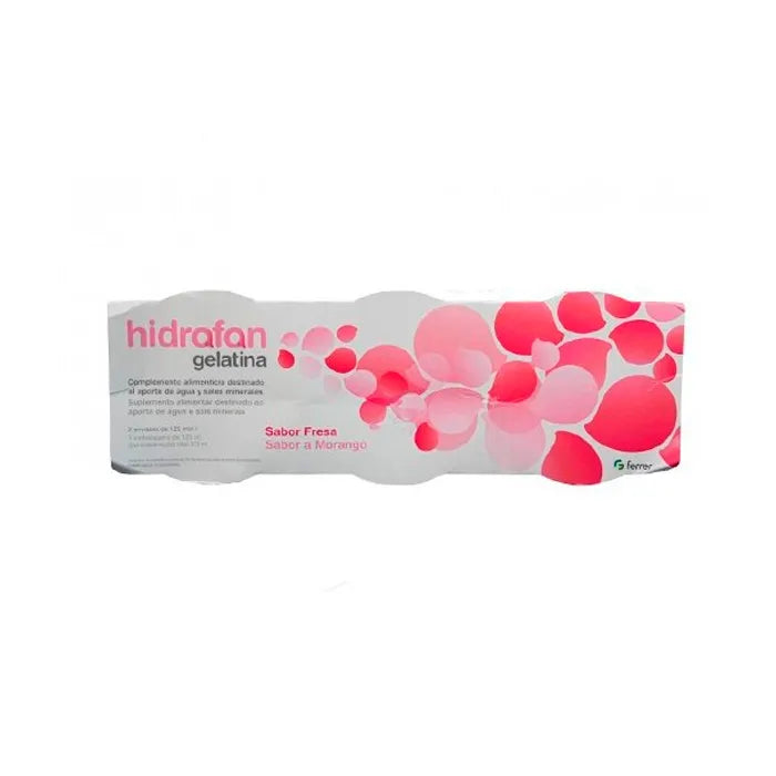 Hidrafan Gelatina di Fragole 125ml 3 Vasetti