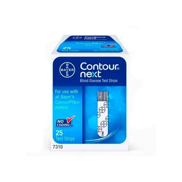 Bayer Contour Next 25 Strisce Misurazione Glicemia