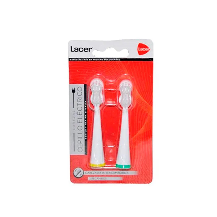 Lacer Testine Di Ricambio Per Spazzole Soniche
