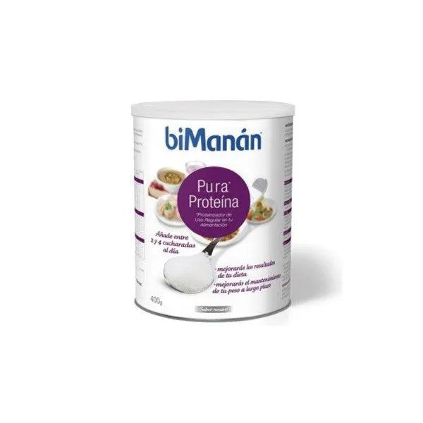 Bimanán Proteína Pura 400 g - Integratore Dimagrante