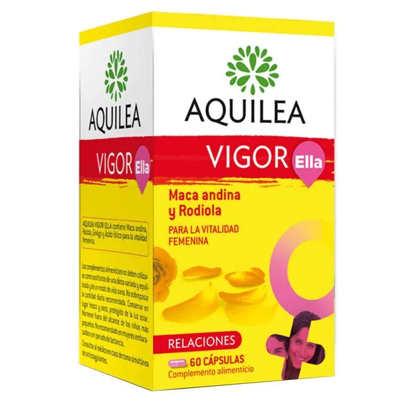 Uriach Aquilea Vigour Her 60 Capsule - Energia e Vitalità