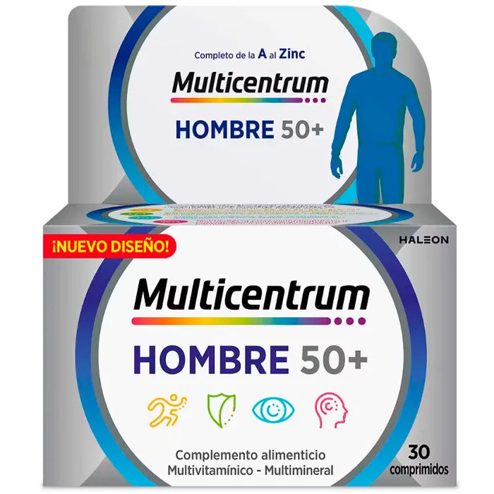 Multicentrum Uomo 50+ 30 Compresse