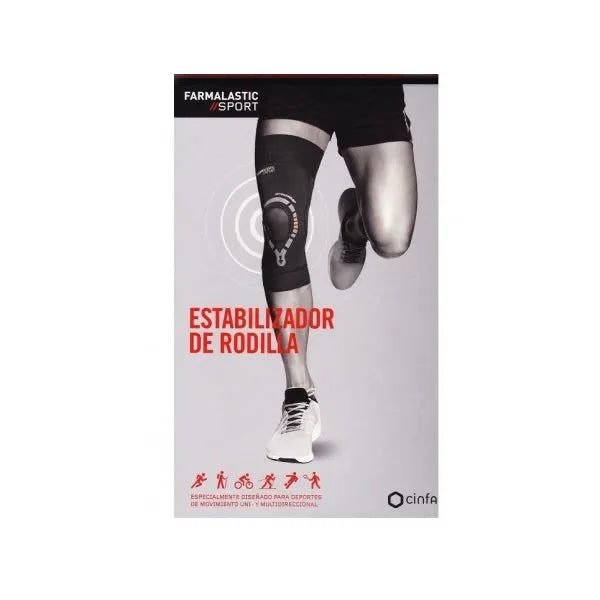 Farmalastic Sport Stabilizzatore Del Ginocchio Dimensione L