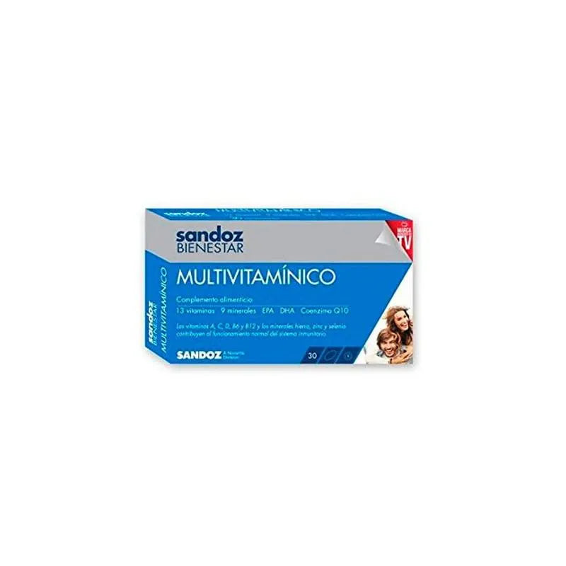 Sandoz Bienestar Multivitamónico 30 Cáps
