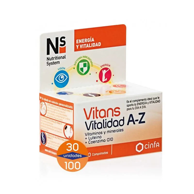 Ns Vitans Vitalità A-Z 30 Compresse