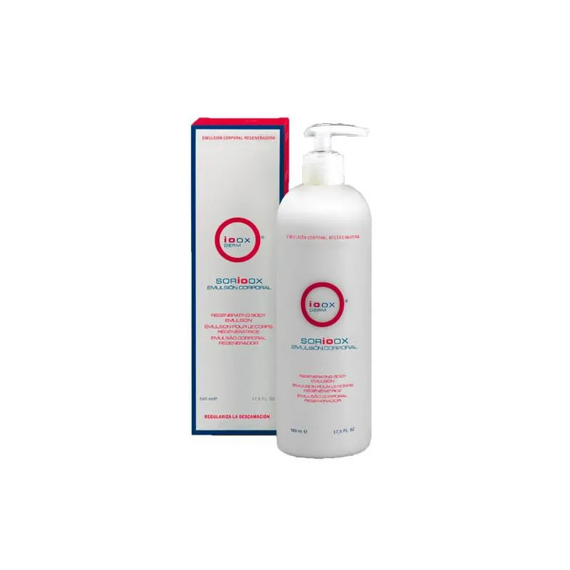 Ioox Sorioox Emulsión Corporal Regeneradora Pieles Sensibles 500ml