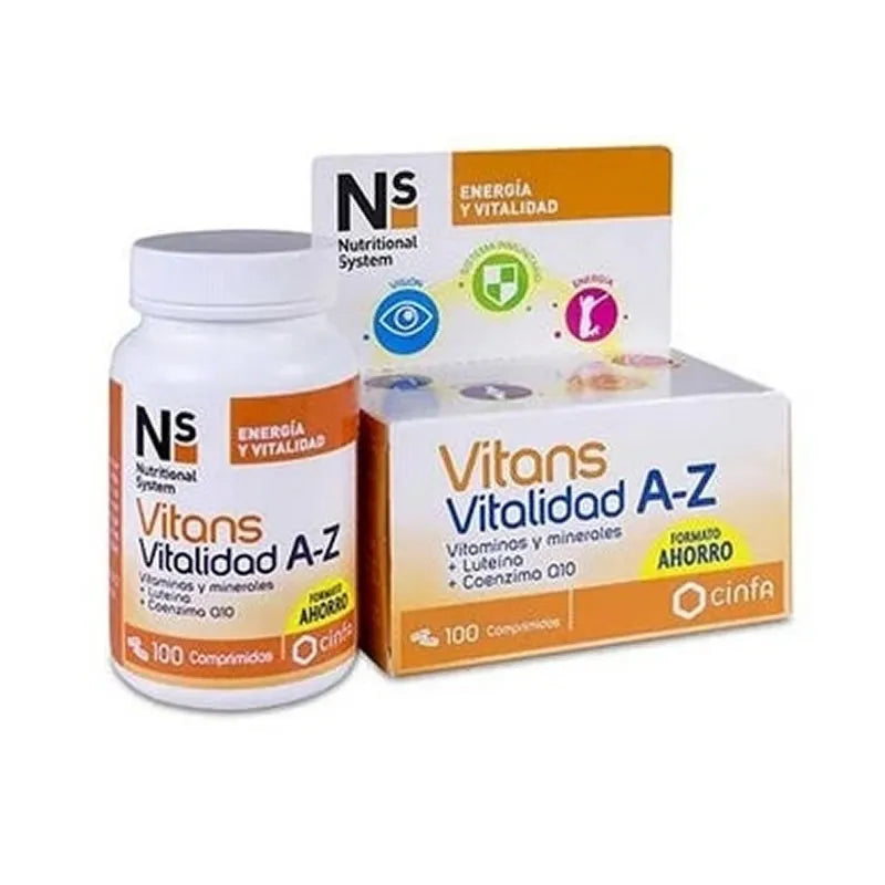 Ns Vitans Vitalità A-Z 100 Compresse