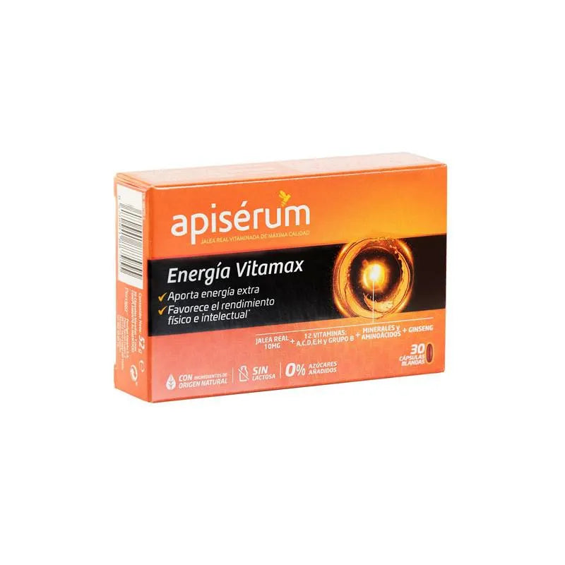 Apisérum Energy Vitamax Caps - Integratore Vitamine Naturale