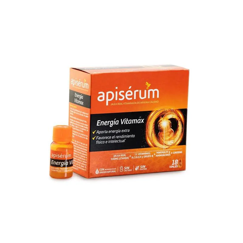 Apisérum Energia Vitamax 18 Fiale - Integratore Vitamine