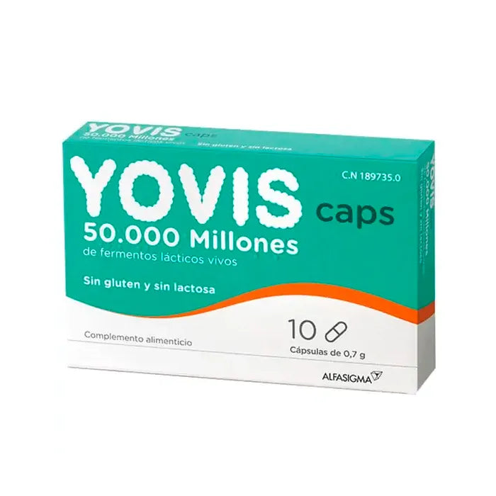 Alfasigma Yovis 10 Capsule - Probiotici per Flora Intestinale