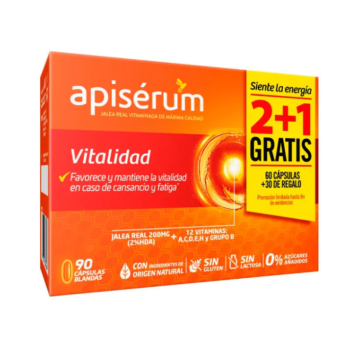 Apisérum Vitaminate 3 X 30 Capsule - Integratore Naturale