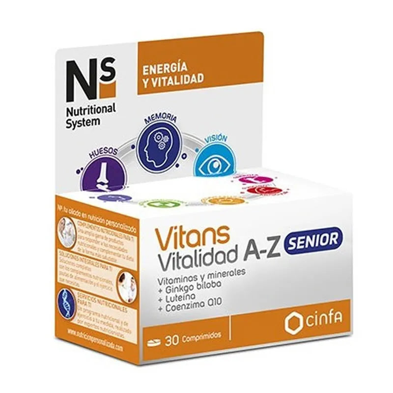Ns Vitans Vitalità A-Z Senior 30 Compresse