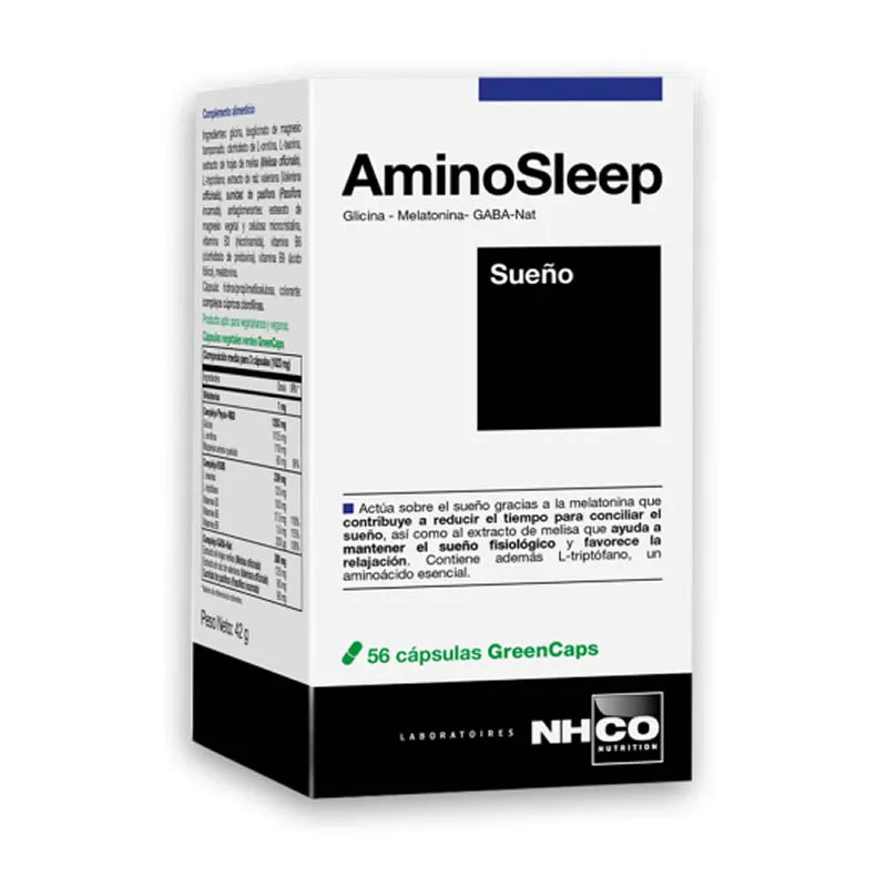Nhco Aminosleep Sonno 56 Capsule - Integratore per Sonno Profondo