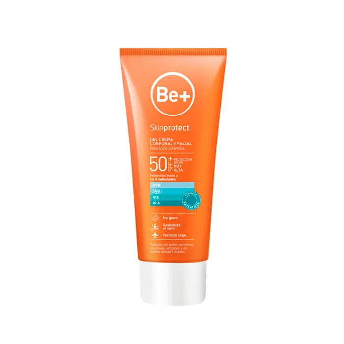 Be+ Skin Protect Gel Crema spf 50+ Corpo e Viso 100 ml