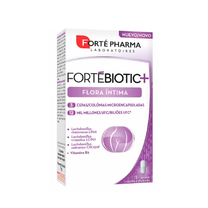 Forté Pharma Fortebiotic+ Flora Intima 15 Capsule