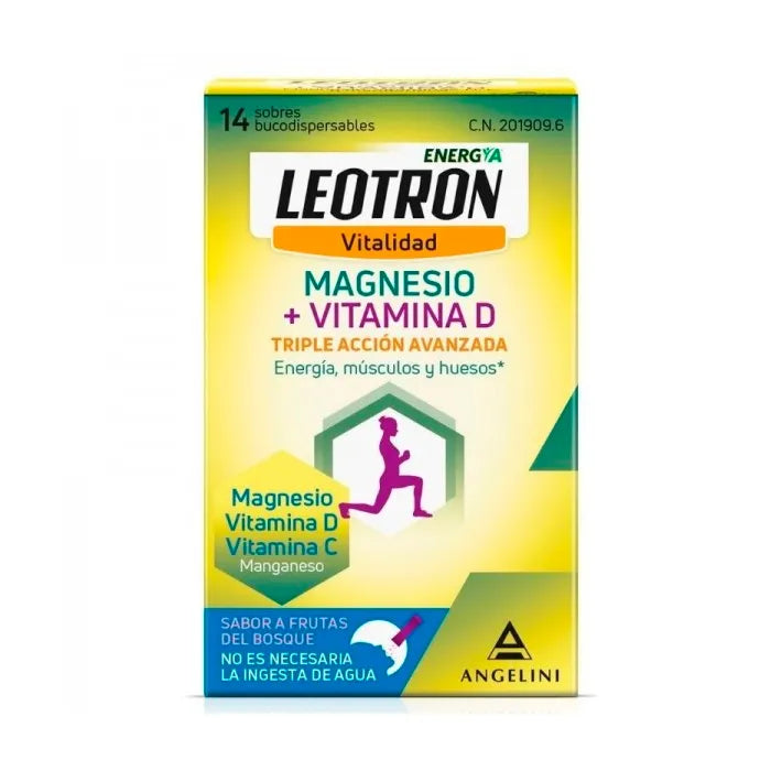 Leotron Vitality Magnesium + Vitamina D 14 Buste