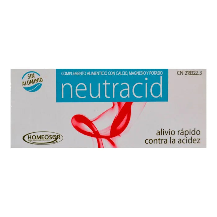 Homeosor Neutracid 32 Compresse da Succhiare