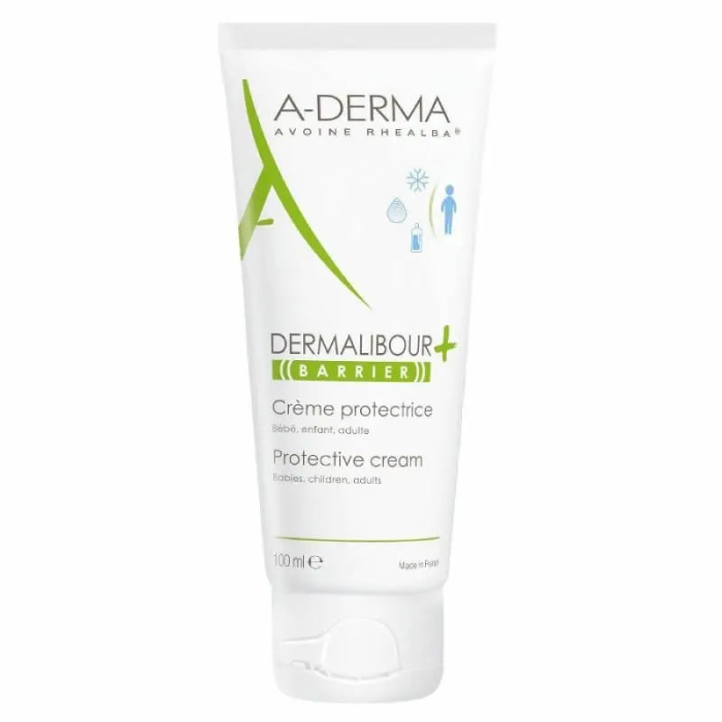 A-derma Dermalibour Crema Barriera 100 ml Viso Sensibile