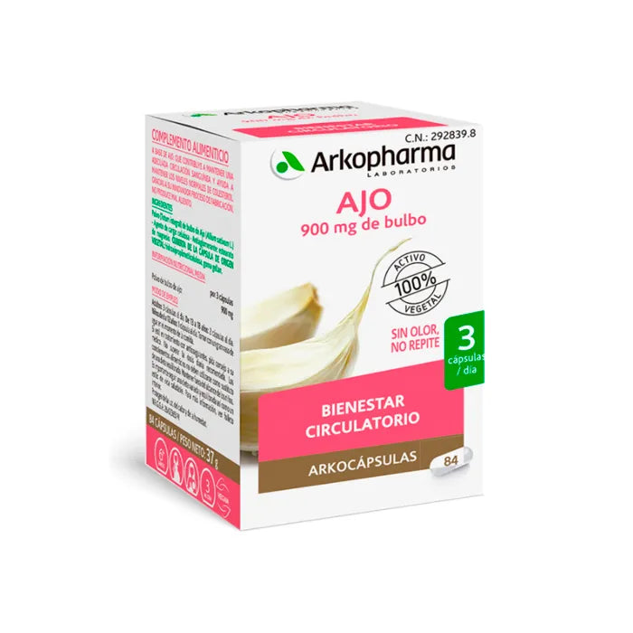 Arkopharma Arkocapsulas Aglio 84 Capsule Salute Cardiovascolare