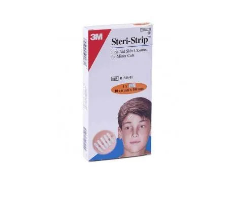 3m Steri Strip Strisce di Sutura per la Pelle 100 Mm X 6 Mm