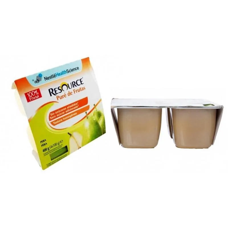 Meritene Purè Di Frutta 4 Vaschette Da 100g