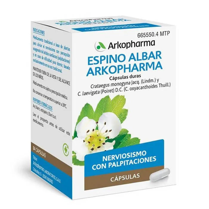 Arkopharma Biancospino 48 Capsule - Benessere Cardiovascolare