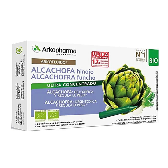 Arkopharma Arkofluid Carciofo Finocchio 10 Fiale