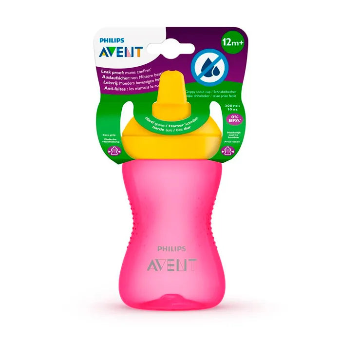 Avent Tazza con Boccaglio Duro Rosa +12 Mesi 300 ml