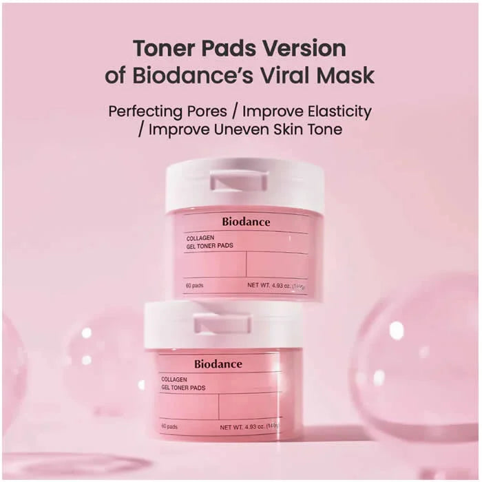 Biodance Collagen Gel Toner 60 Pads - Maschera Viso