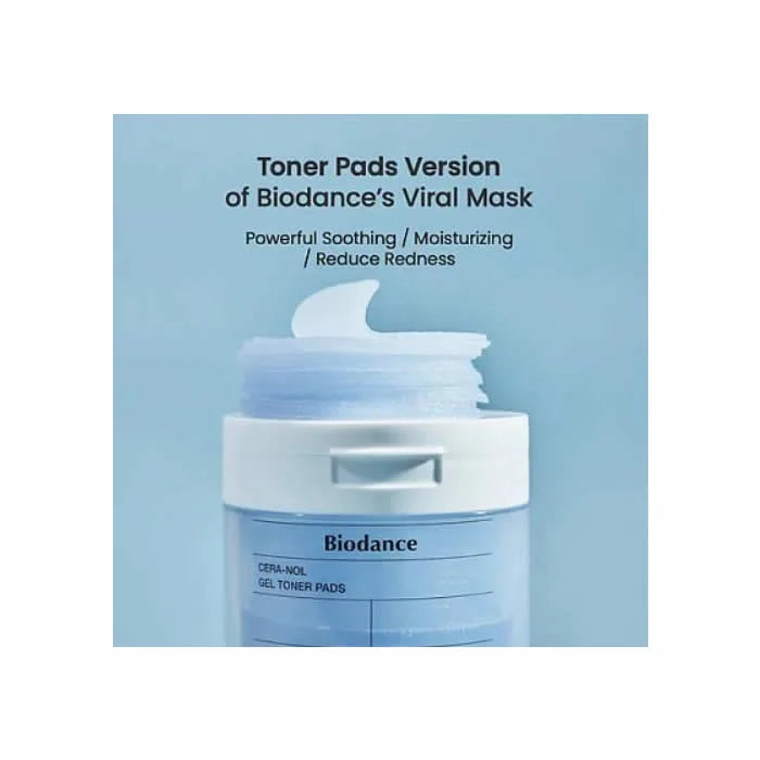 Biodance Cera-nol Gel Toner 60 Pads - Maschera Viso